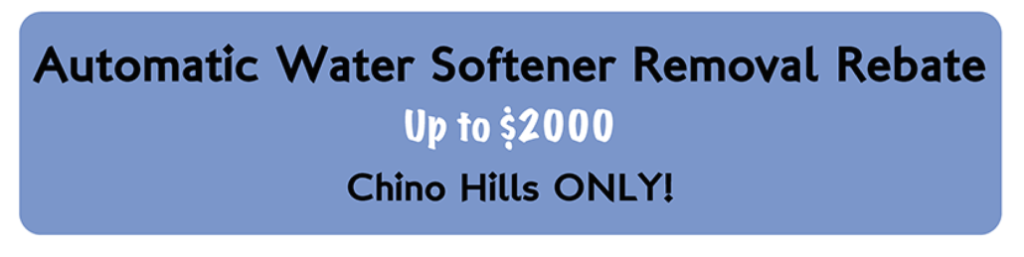 Chino Hills Water Rebates