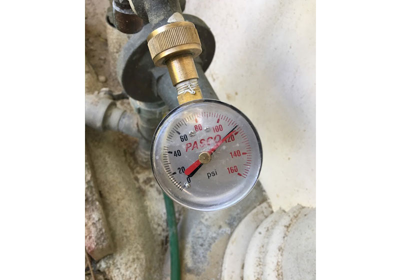 Hydrostatic/Water Pressure Testing