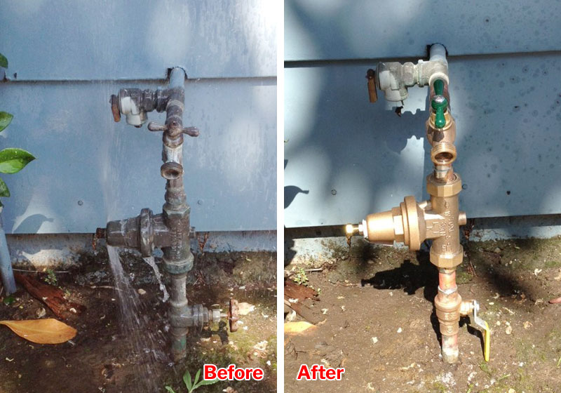 Before & After Repiping Photos La Puente, CA