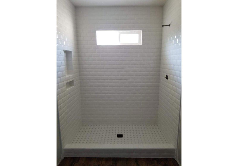 Doorless Walk-in Shower Installation